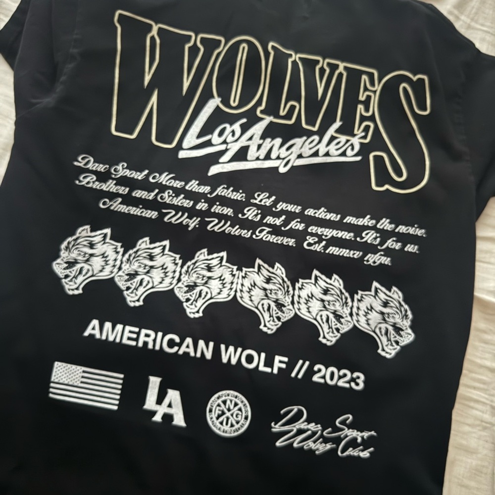 Darc sport American wolf tee